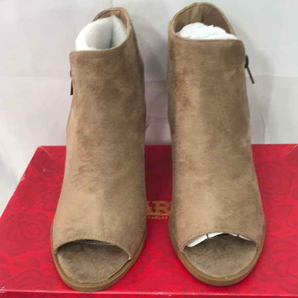 Carlos Santana suede jade flax 7.5 M ankle boot - Picture 2 of 5